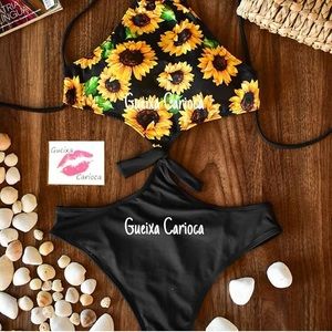 Sunflower Brazilian Bikini